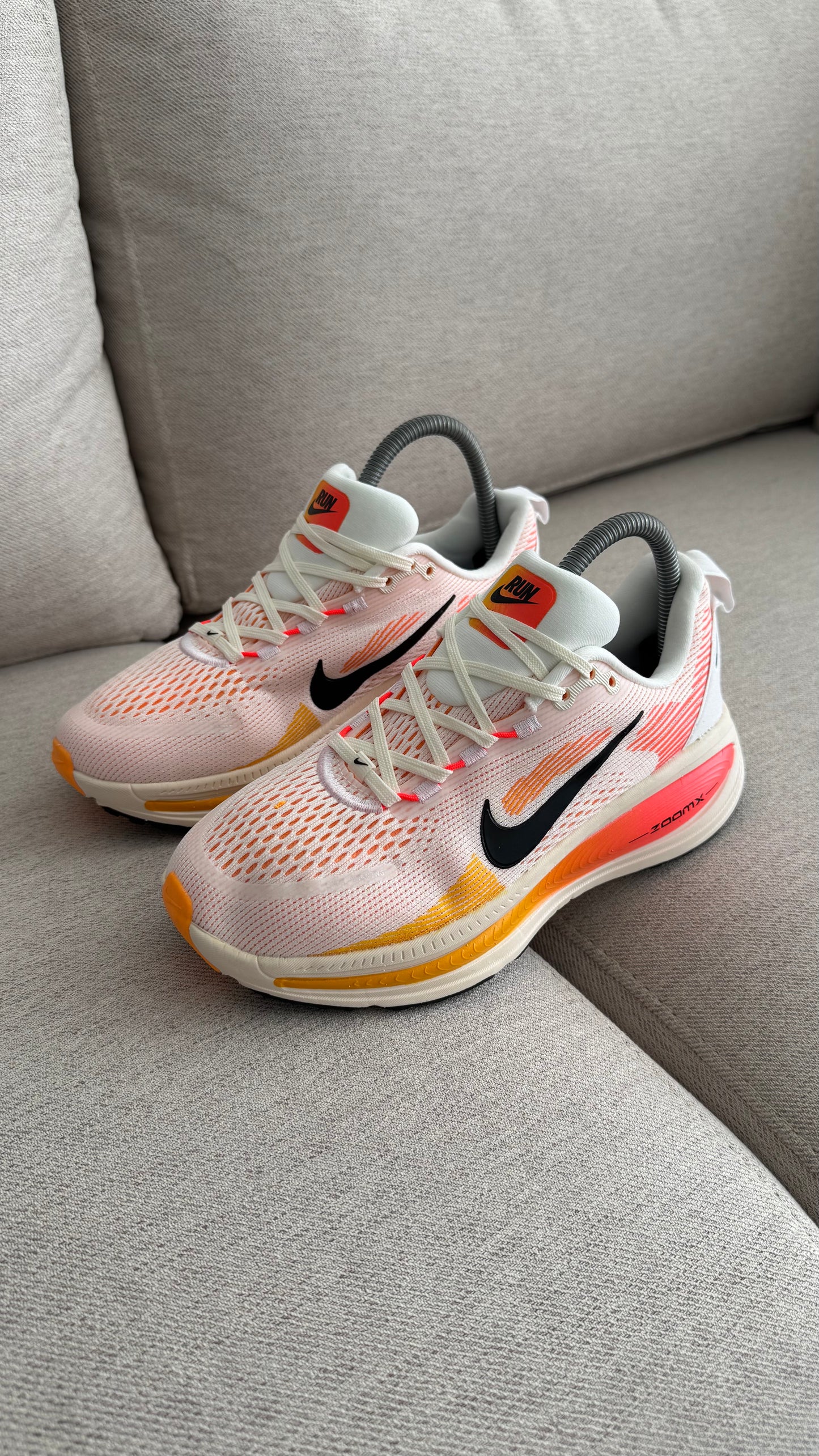NIKE ZOOM BLANCO NARANJA