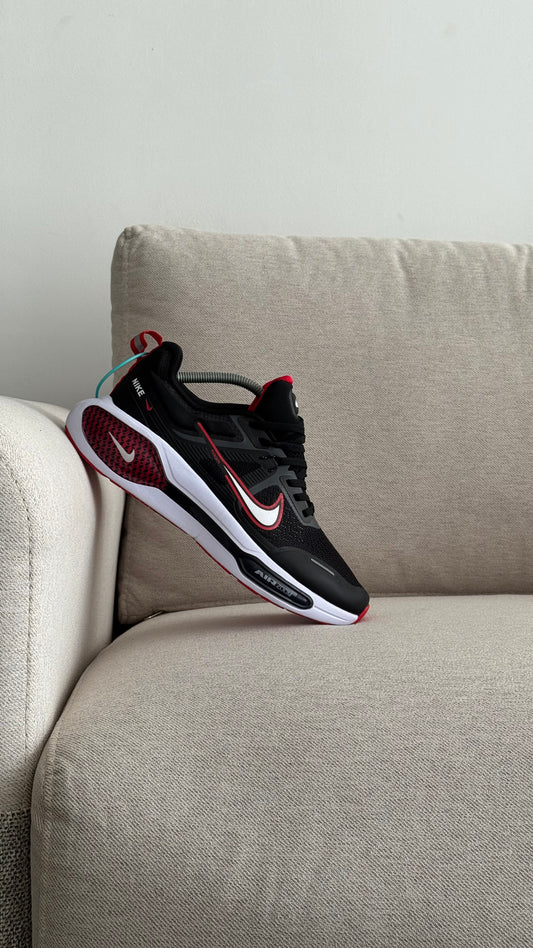 NIKE TENIS NEGRO ROJO