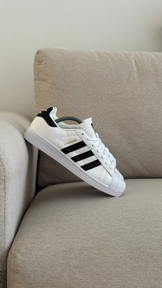 ADIDAS SUPER STAR CLASICO BLANCO NEGRO