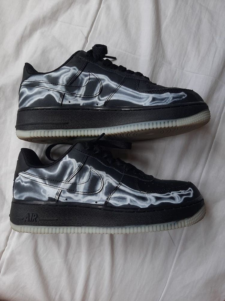 AF1 ESQUELETO NEGRO
