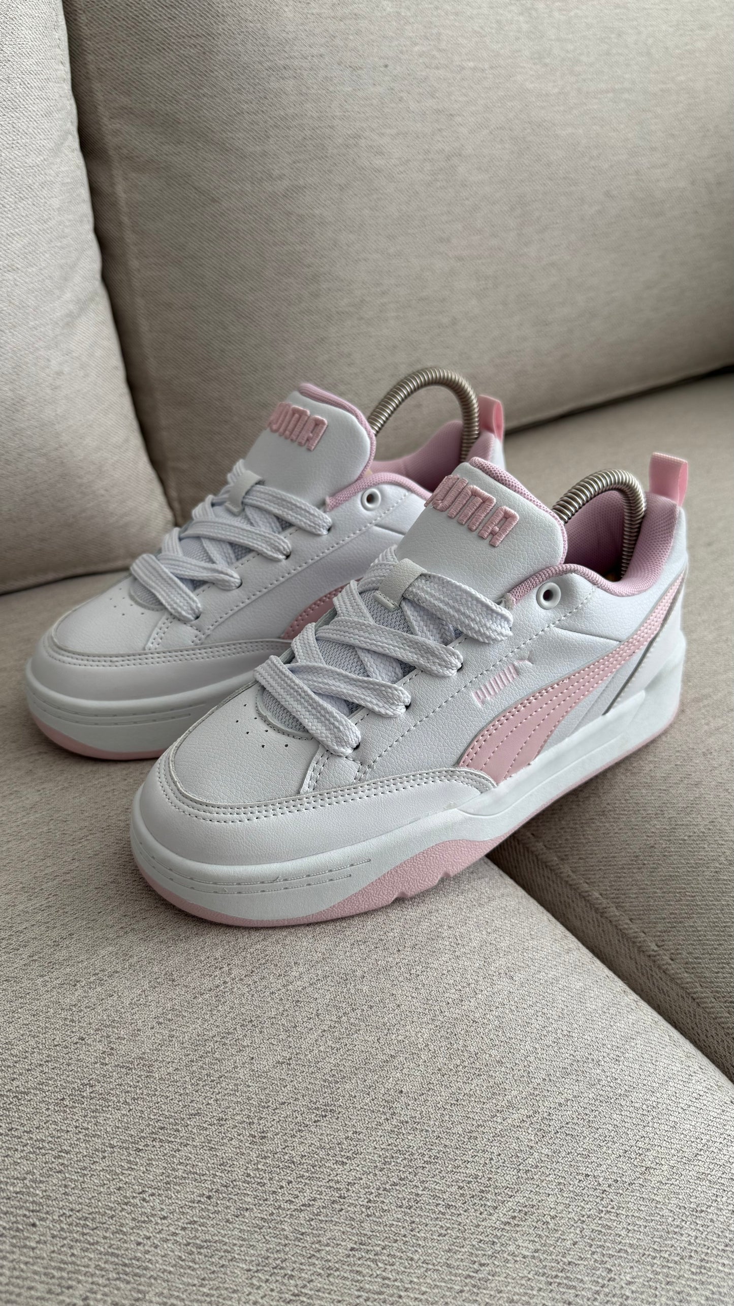 PUMA PARK BLANCO ROSA PROMO