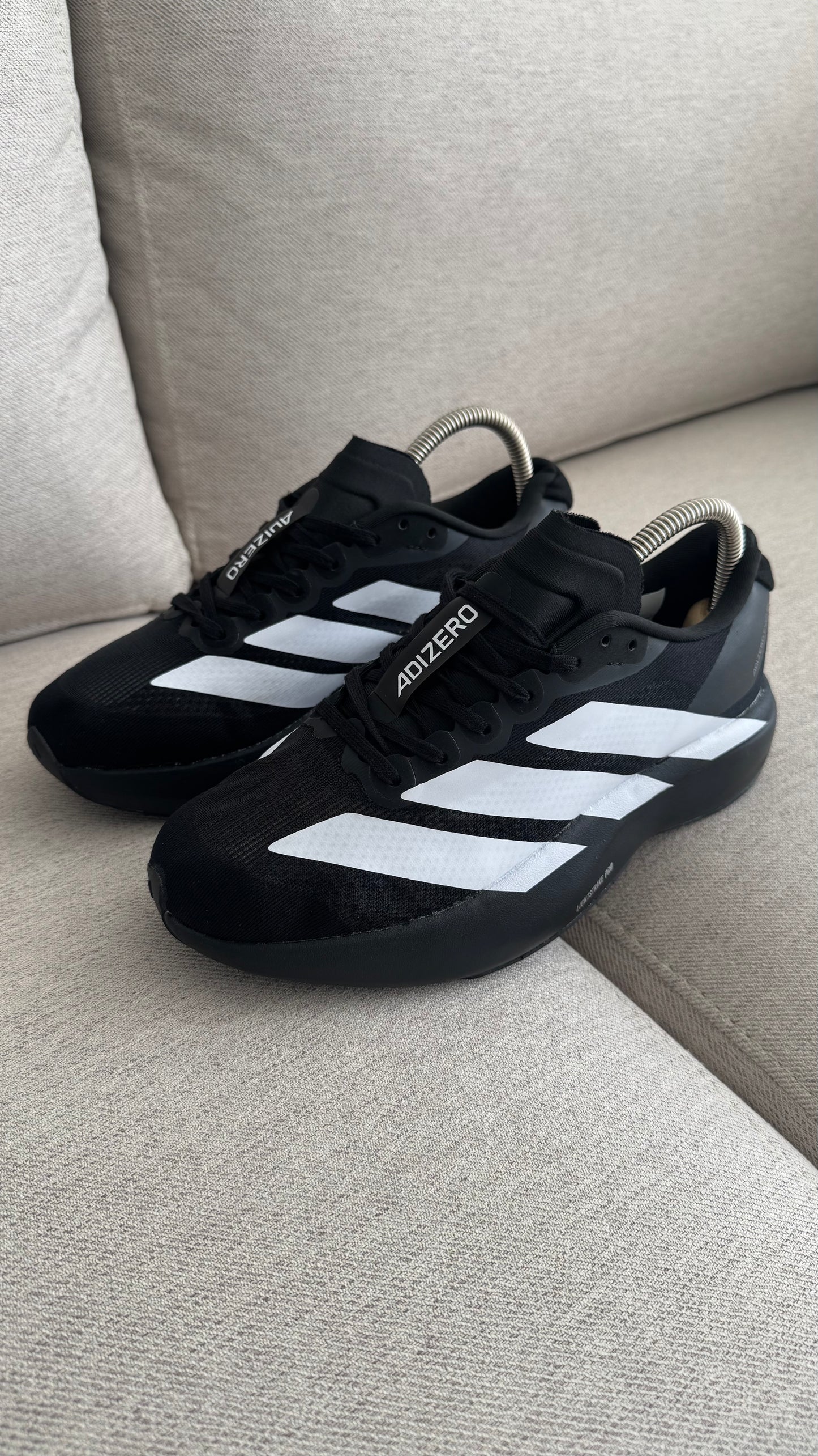 ADIZERO NEGRO BLANCO