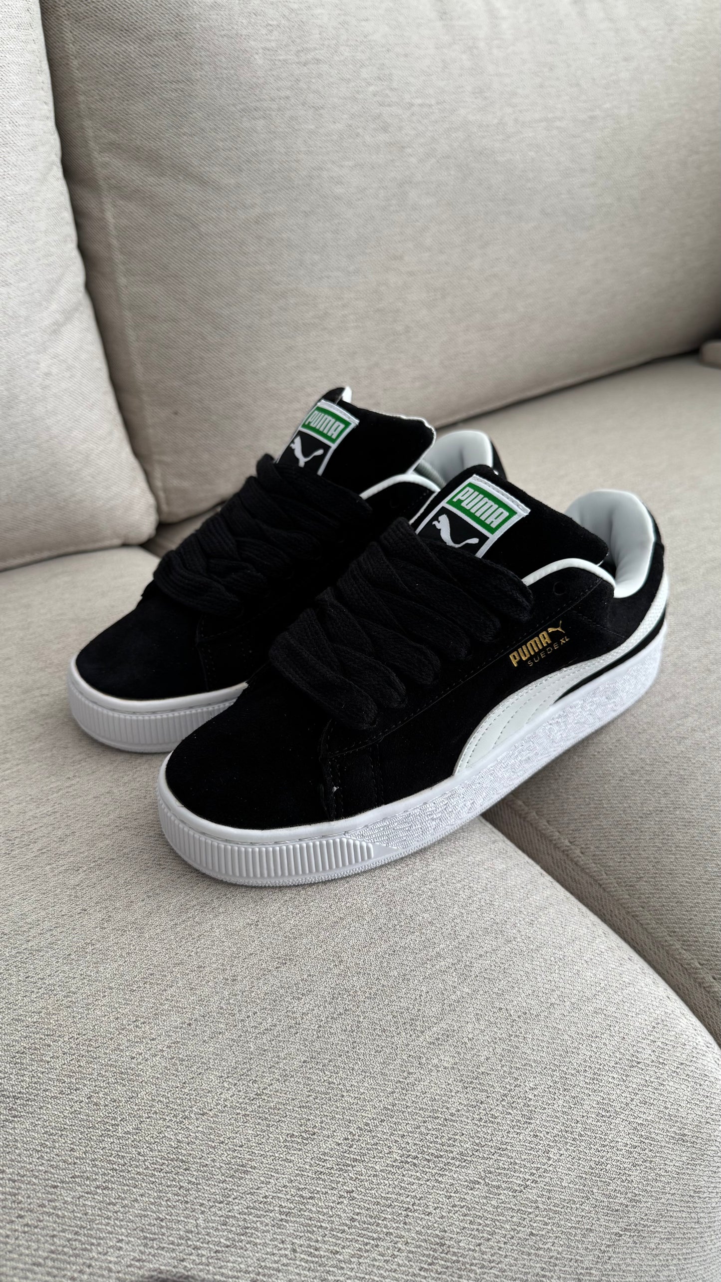 PUMA XL NEGRO BLANCO