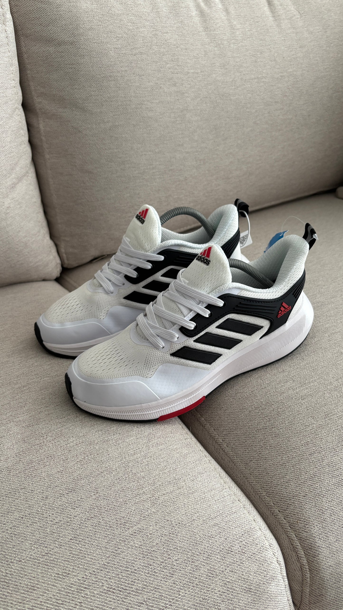 ADIDAS BOUNCE BLANCO NEGRO