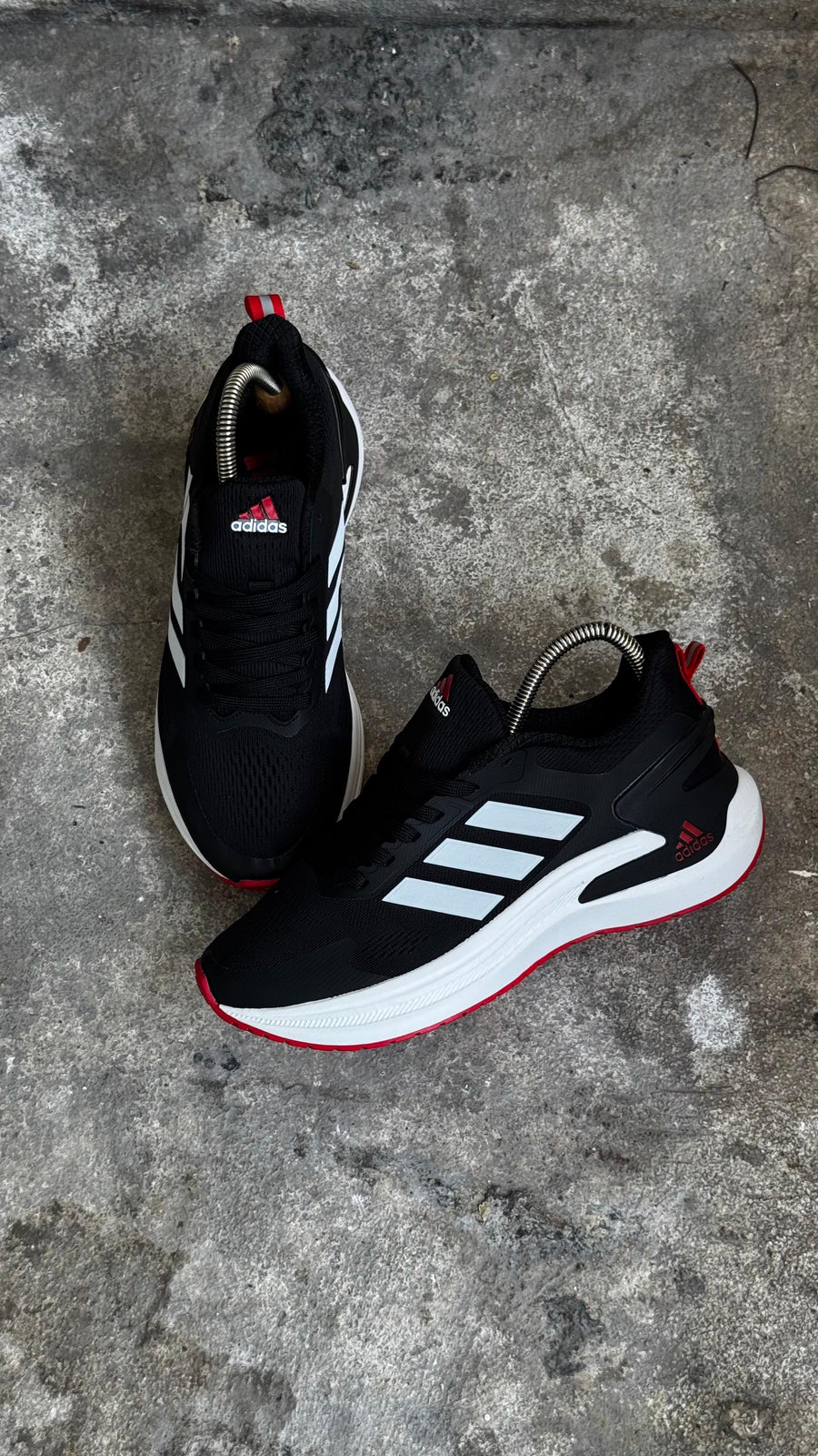ADIDAS RUN NEGRO ROJO