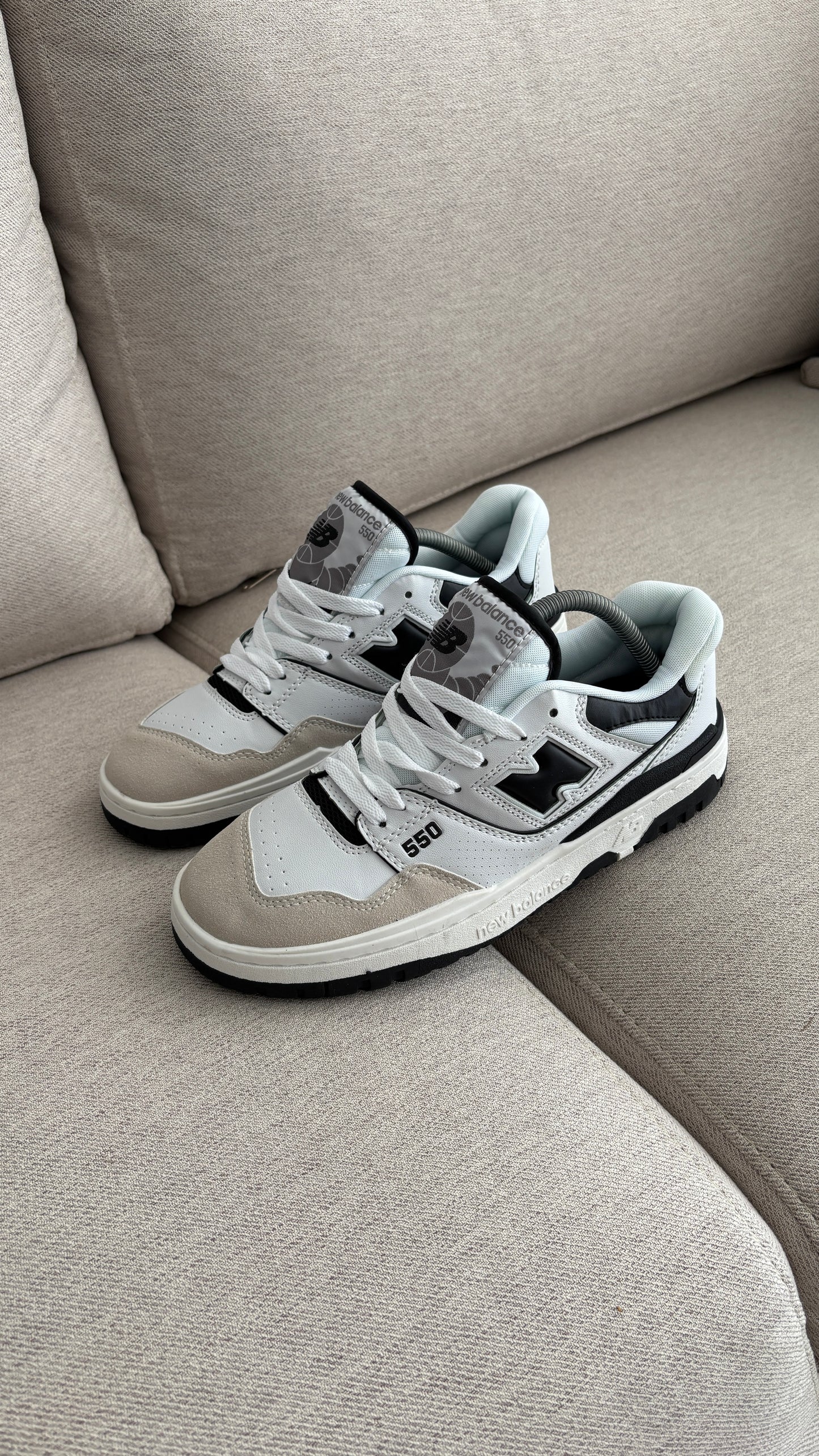 NEW BALANCE 550 BLANCO NEGRO