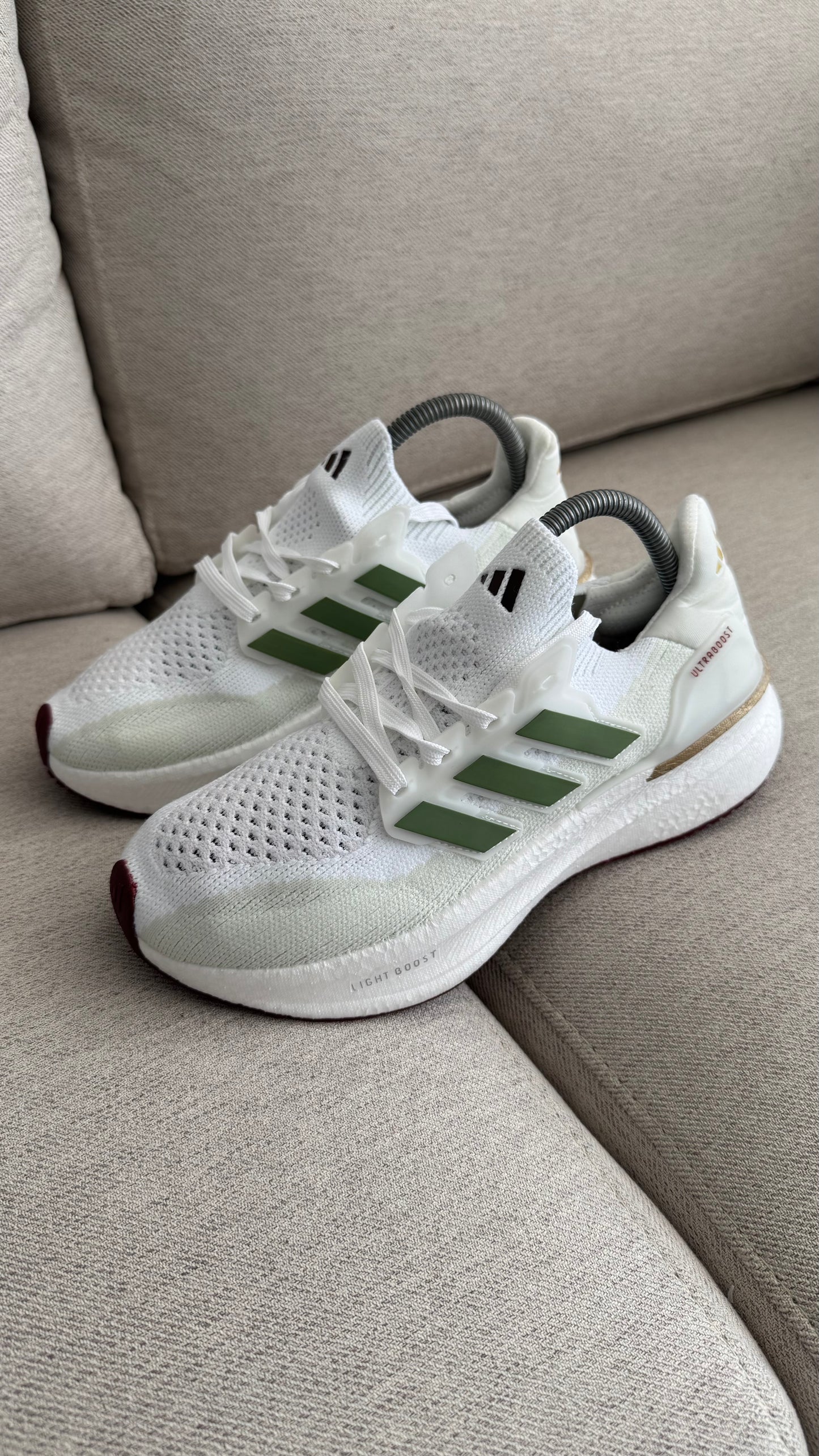 ADIDAS RUNNING BLANCO VERDE