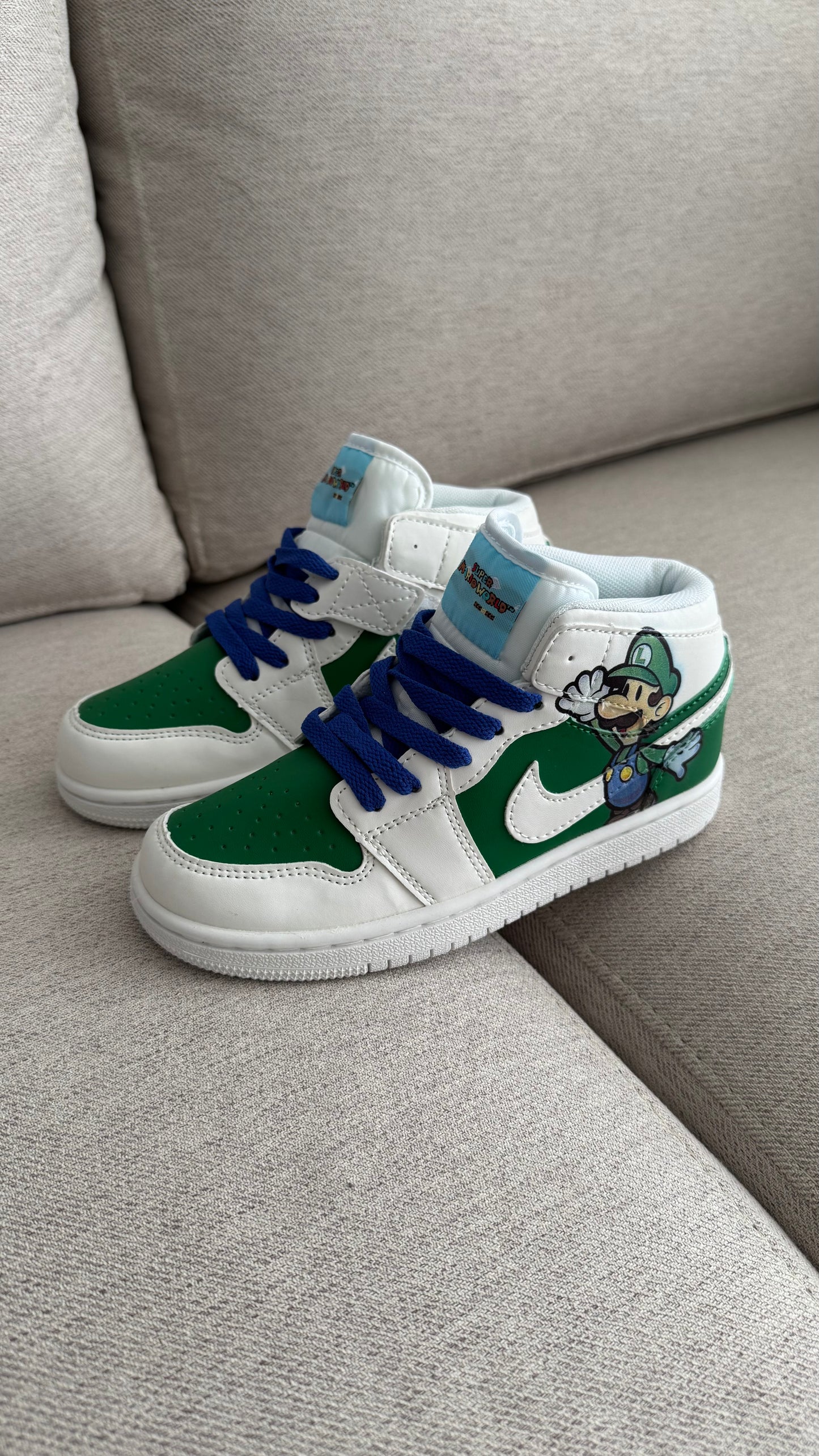 JORDAN RETRO 1 LUIGI VERDE NIÑOS