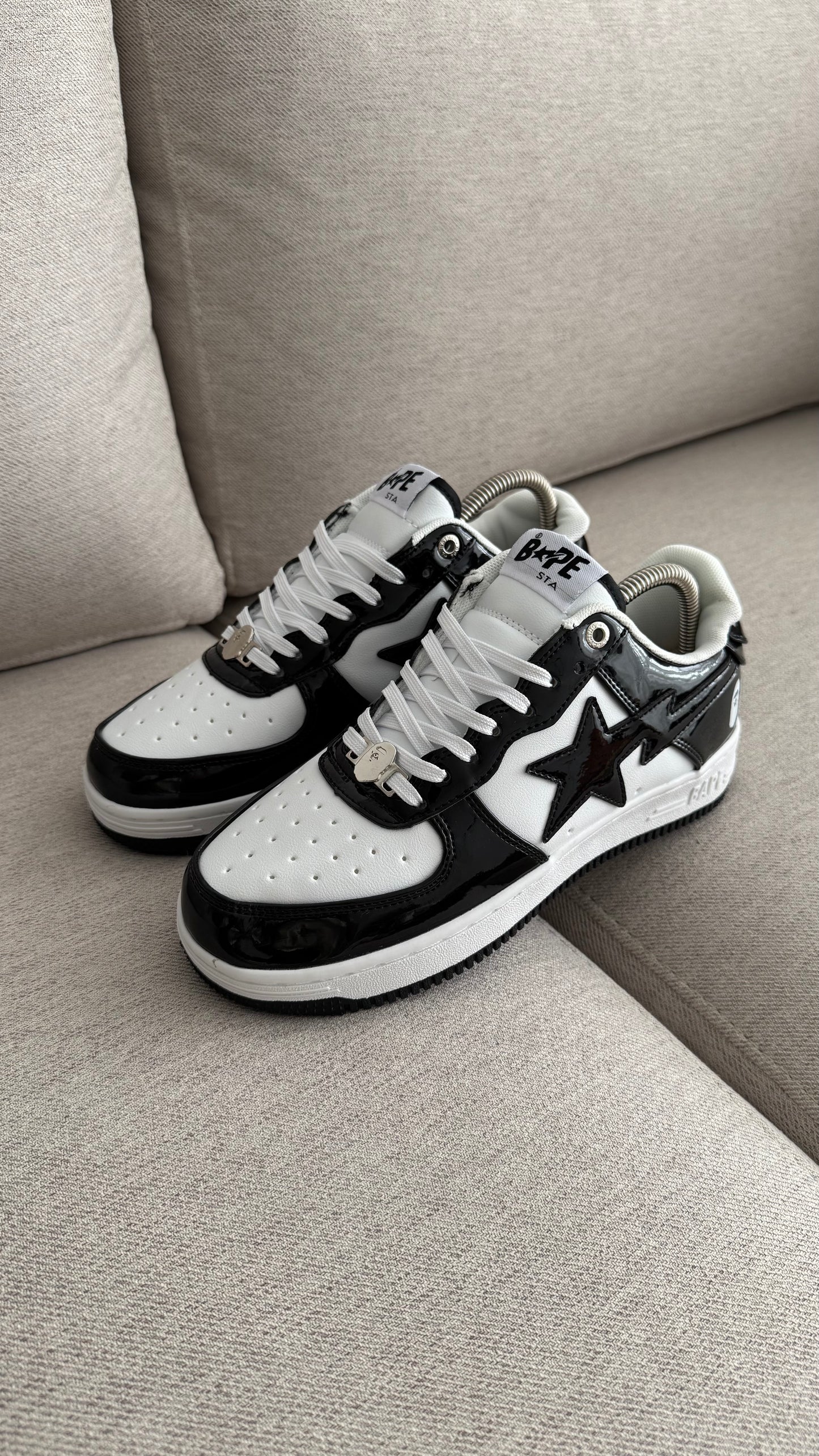 AF1 BAPE NEGRO BLANCO