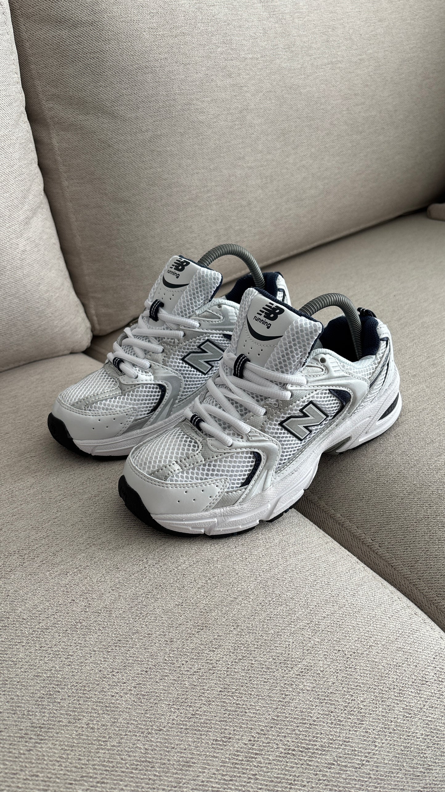 NEW 530 CLASICO BLANCO AZUL