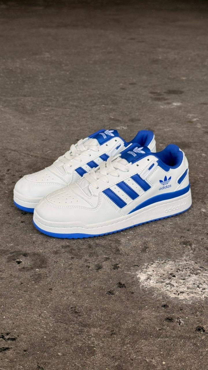 ADIDAS FORUM BLANCO AZUL