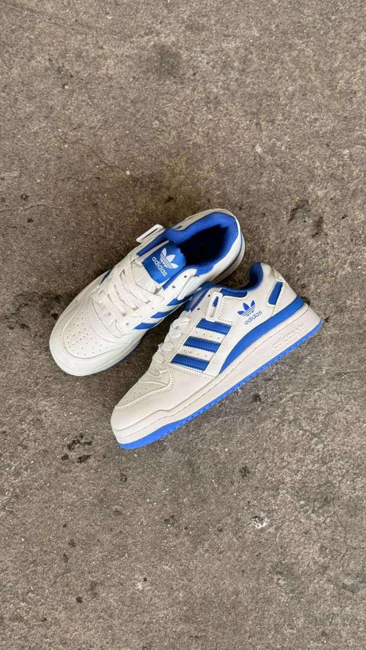 ADIDAS FORUM BLANCO AZUL