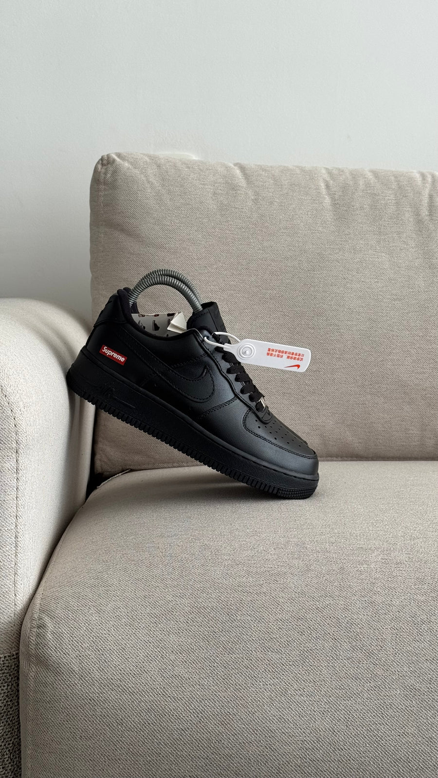 NIKE AF1 SUPREME NEGRO