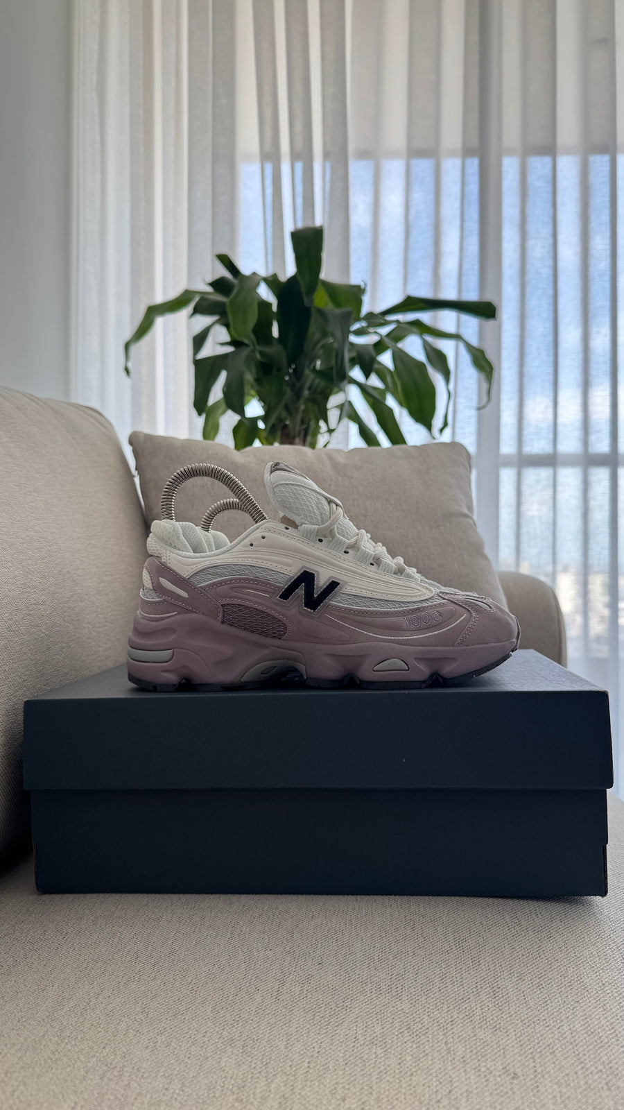 NEW BALANCE 1000 BLANCO MORADO