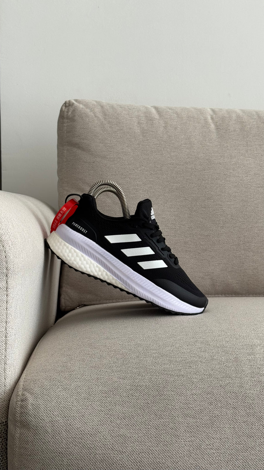 ADIDAS PUREBOOST NEGRO BLANCO PROMO