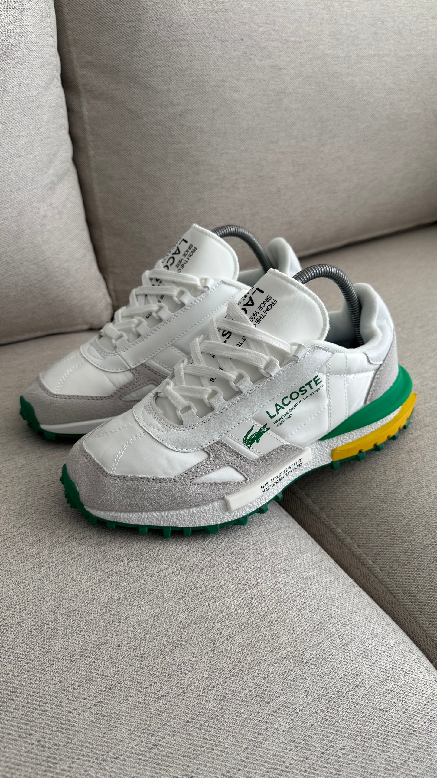 LACOSTE 2025 BLANCO VERDE