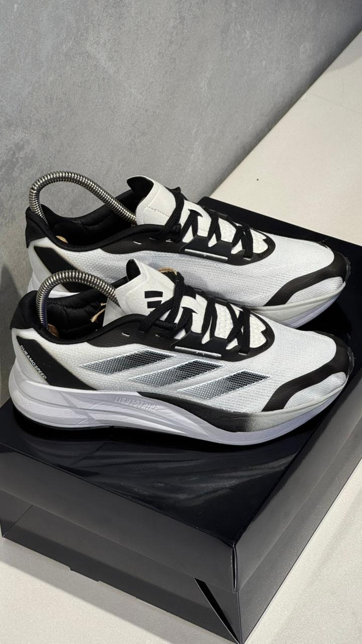 ADIDAS DURAMO BLANCO NEGRO PROMO