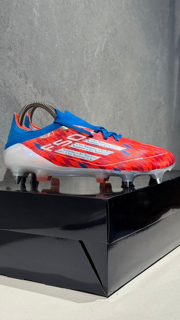 ADIDAS GUAYO F50 NARANJA AZUL
