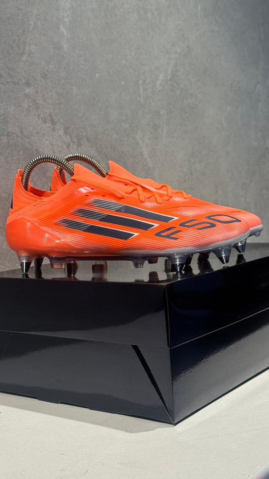 ADIDAS GUAYO F50 NARANJA TACHE PLATA