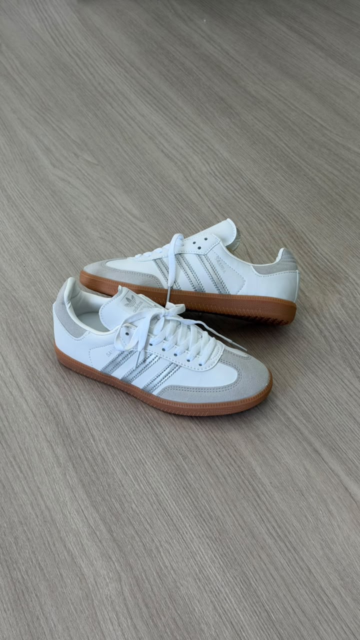 ADIDAS SAMBA BLANCO GRIS CAFE