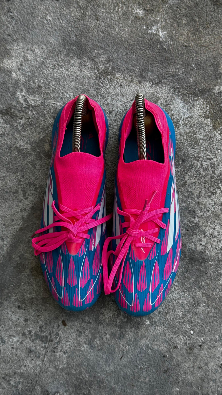 ADIDAS GUAYO F50 AZUL ROSA