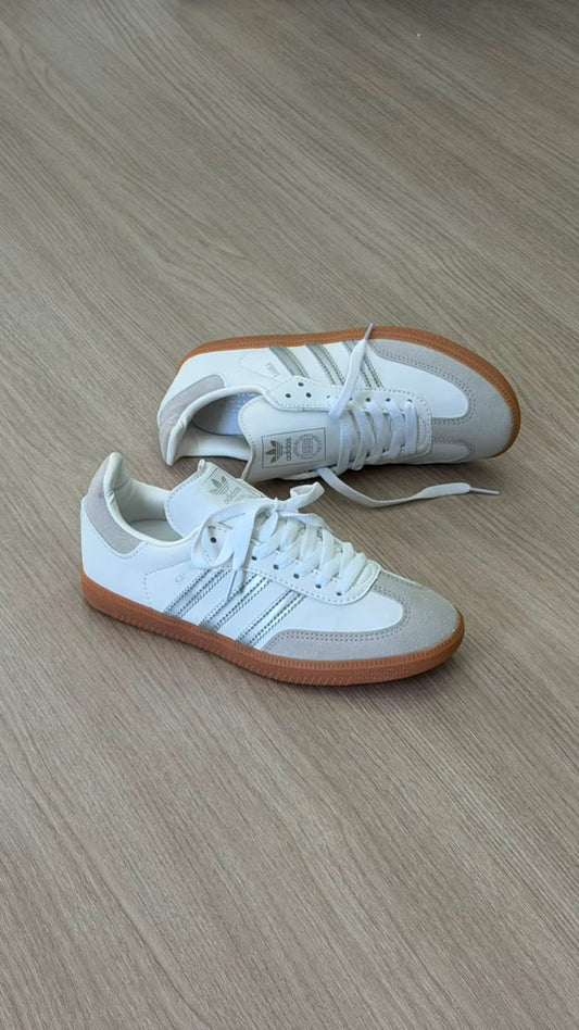 ADIDAS SAMBA BLANCO GRIS CAFE