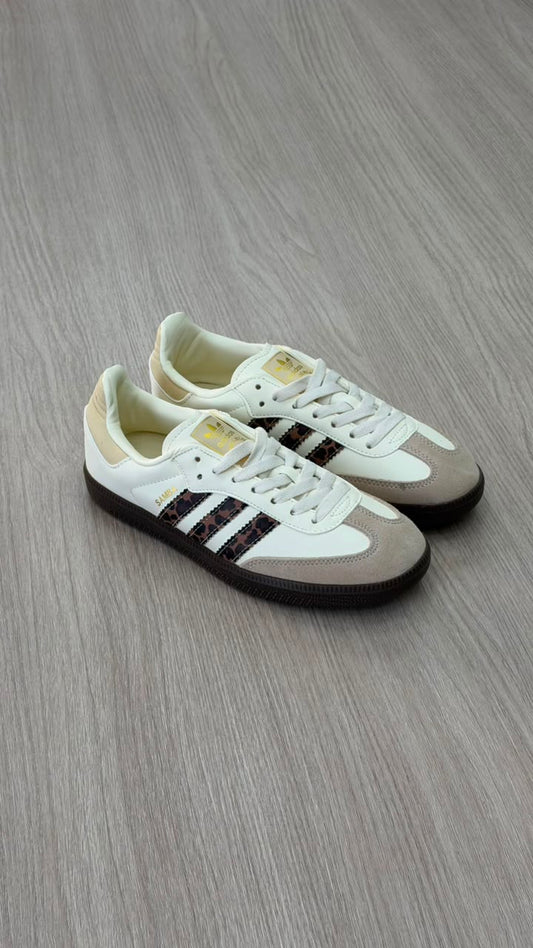 ADIDAS SAMBA CLASICO BLANCO LEOPARDIN