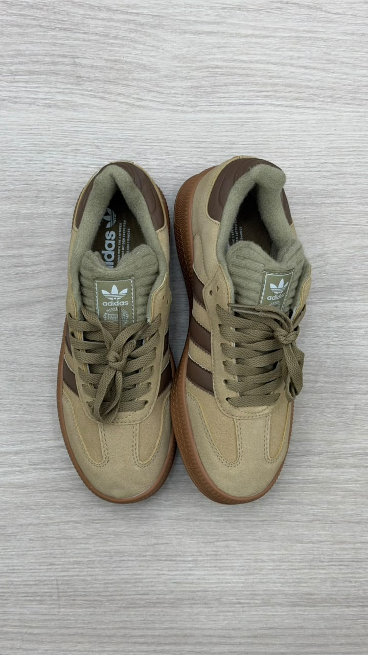 ADIDAS SAMBA PLATAFORMA CAFE