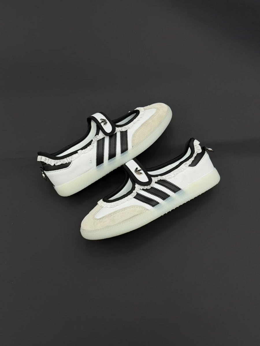 ADIDAS SAMBA ZAPATILLA JANE BLANCO NEGRO