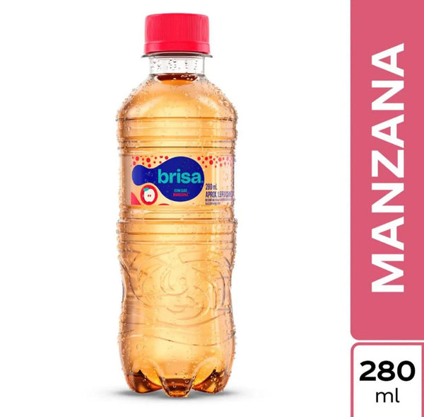 AGUA CON GAS BRISA MANZANA (280 ML)