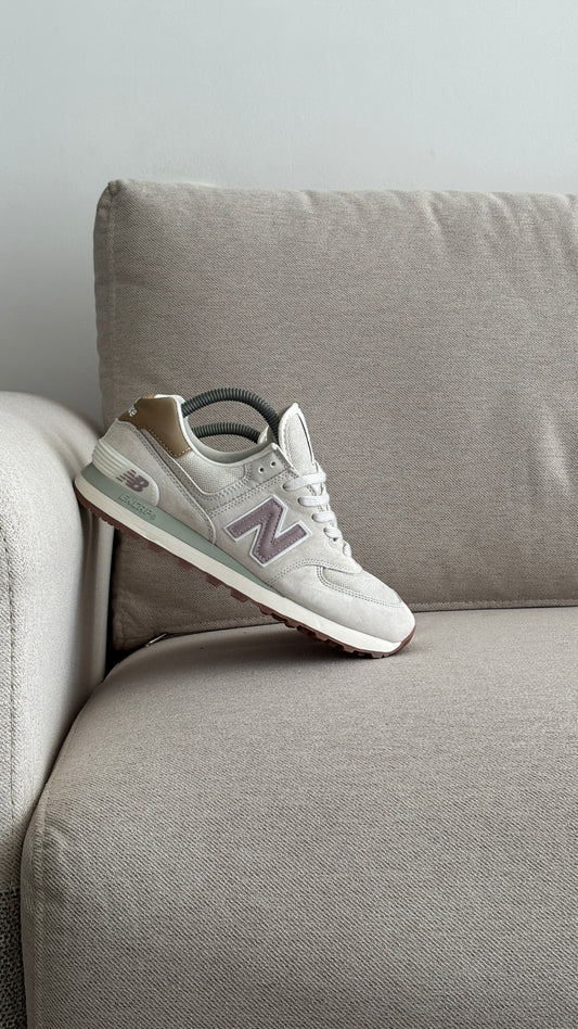 NEW BALANCE 574 GRIS ROSA