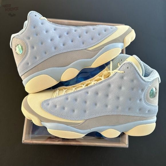 JORDAN RETRO 13 NIÑO BLANCO AZUL CIELO
