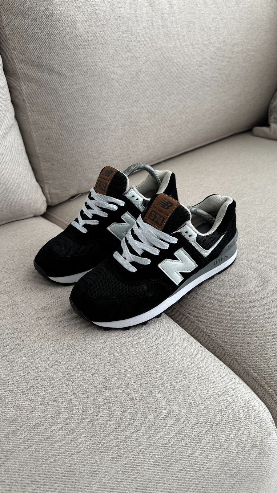 NEW BALANCE 574 NEGRO
