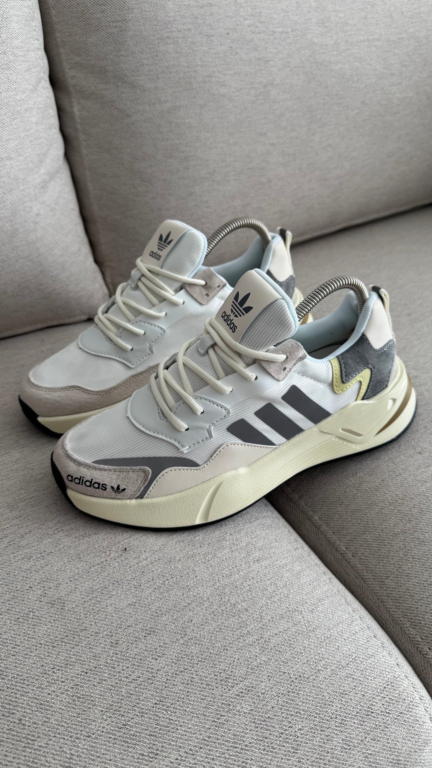 ADIDAS CHINAS BLANCO GRIS PROMO