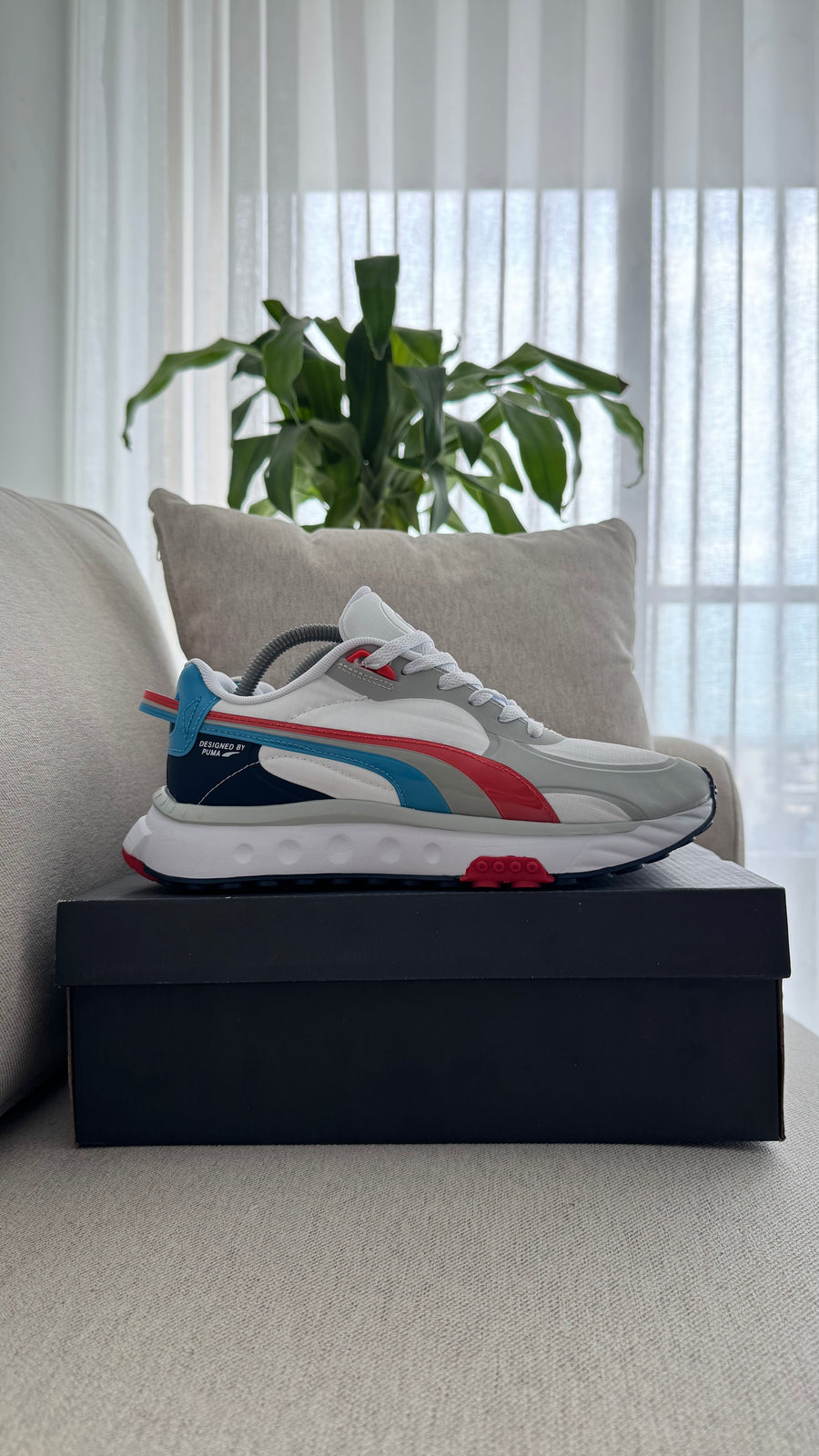 PUMA NEYMAR BLANCO AZUL ROJO
