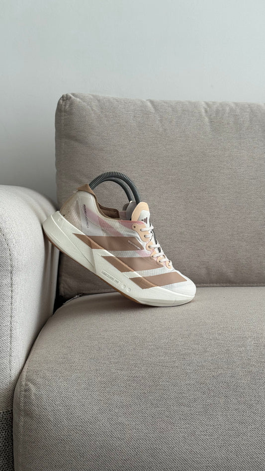 ADIDAS ADIZERO BLANCO BEIGE