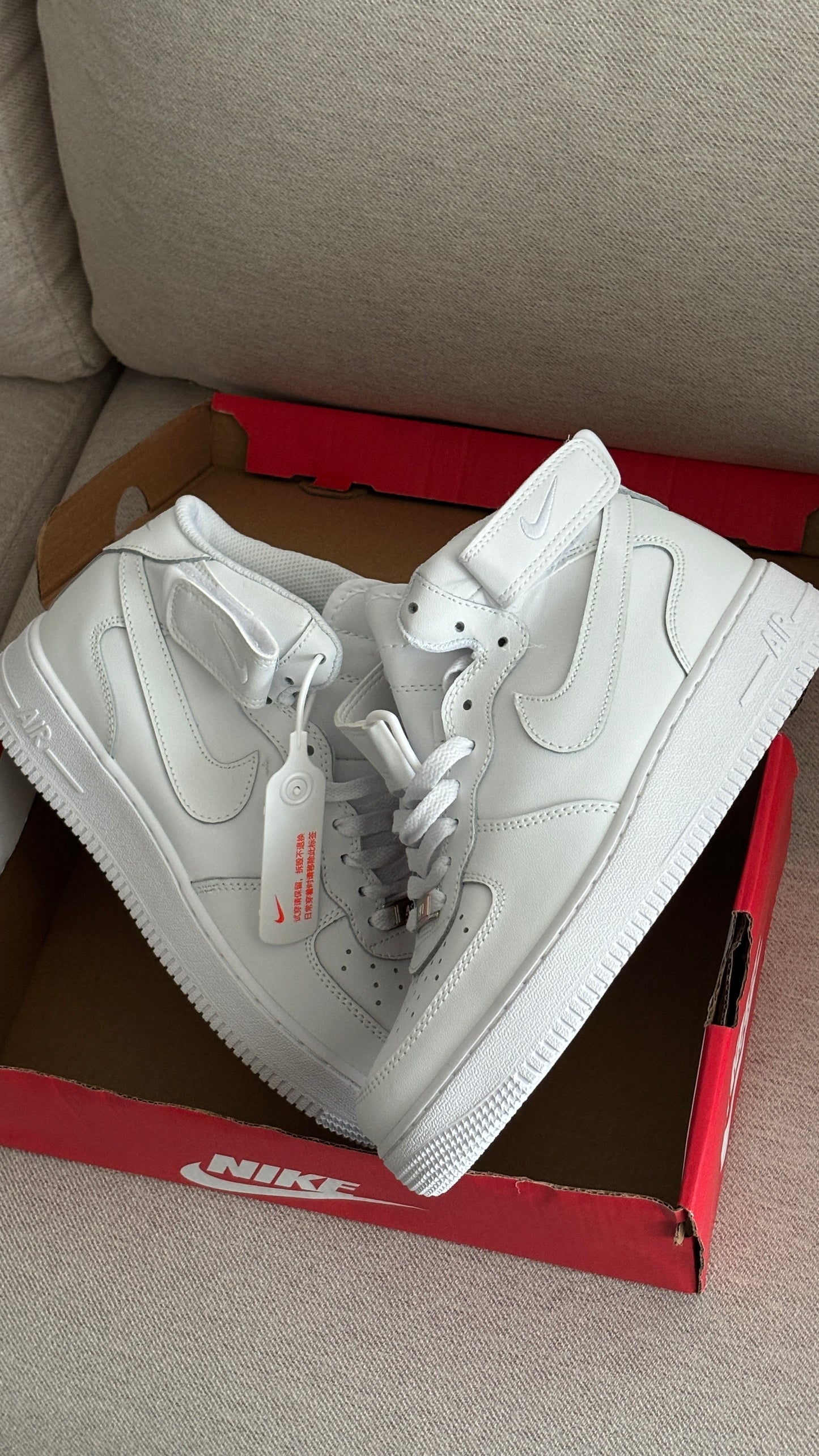 BOTA AF1 BLANCA