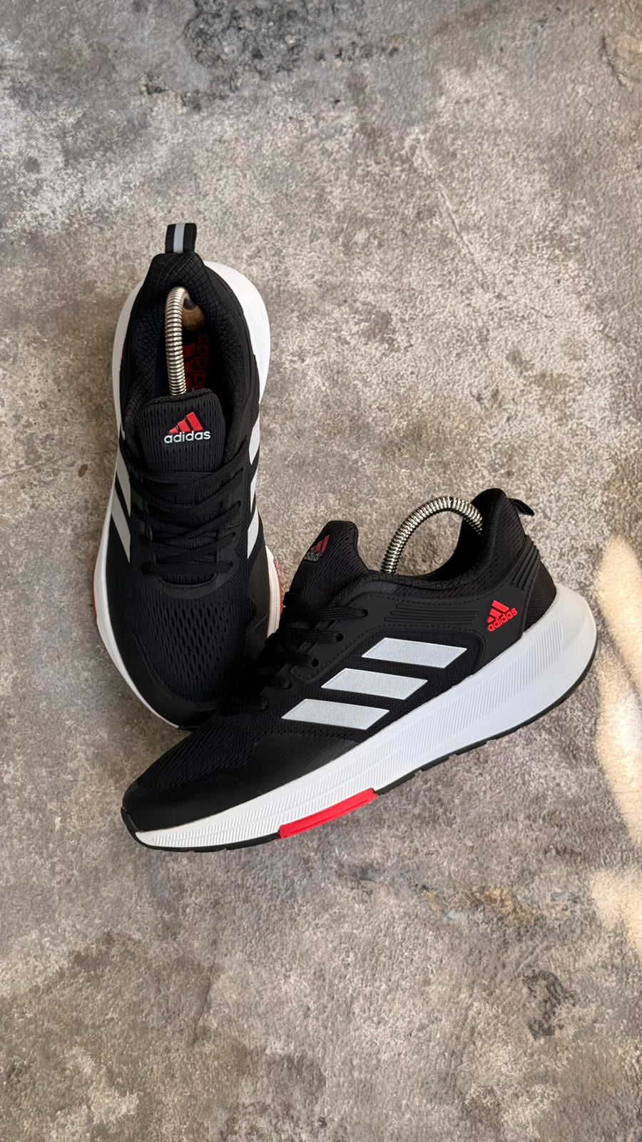 ADIDAS BOUNCE NEGRO ROJO