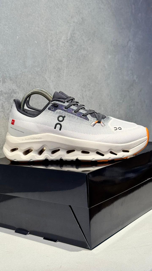 ON CLOUDTEC BLANCO AZUL NARANJA