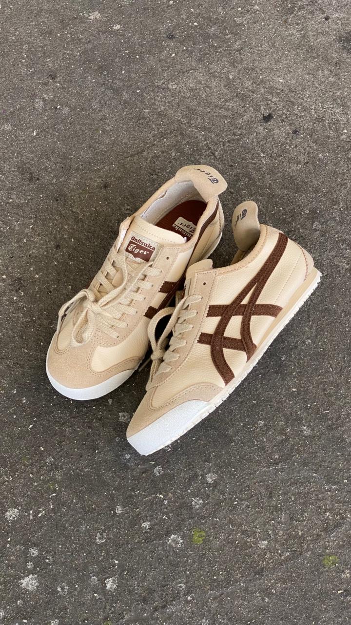 ONISUKA TIGER BEIGE CAFE