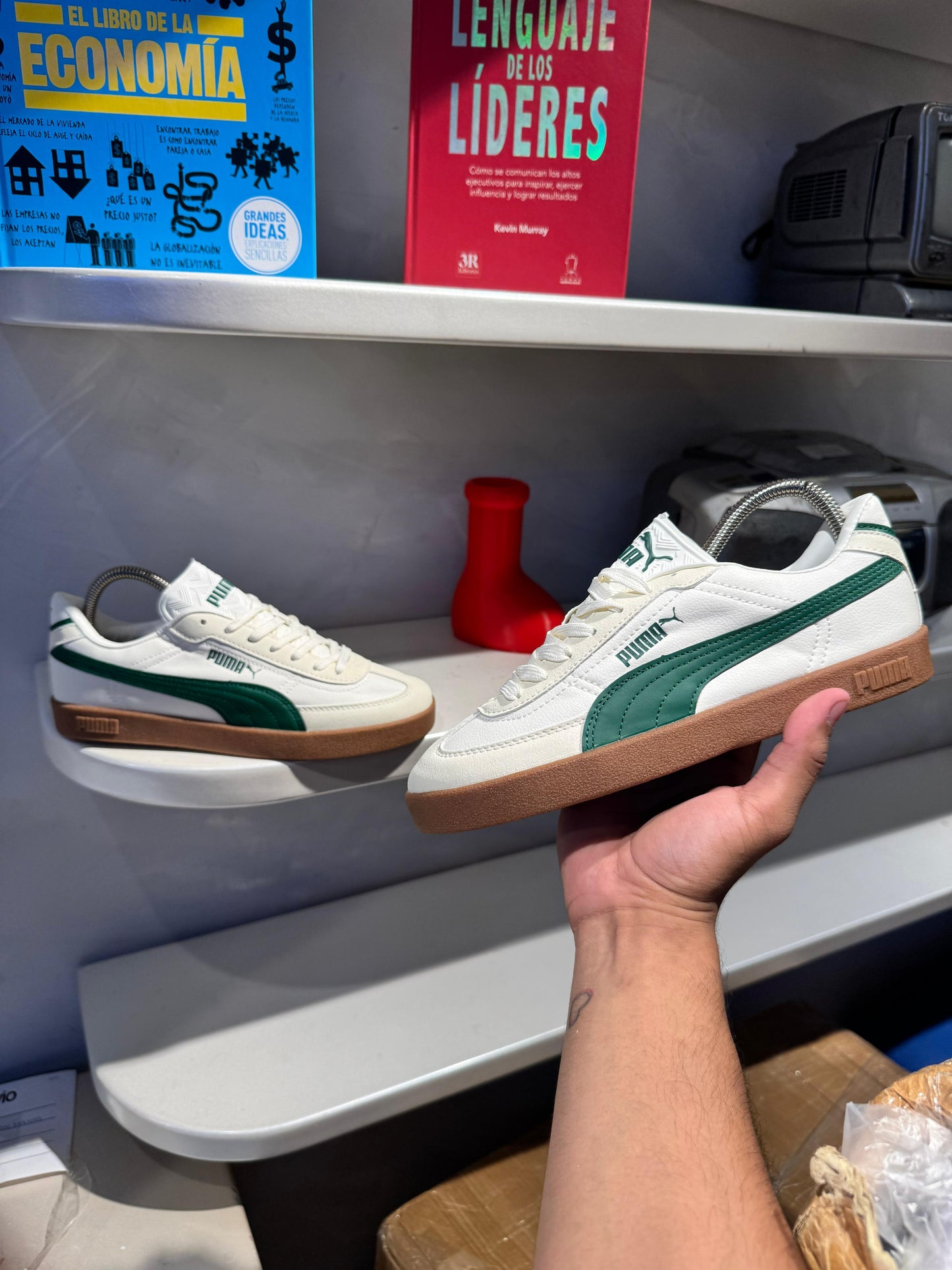 PUMA PALERMO BLANCO VERDE