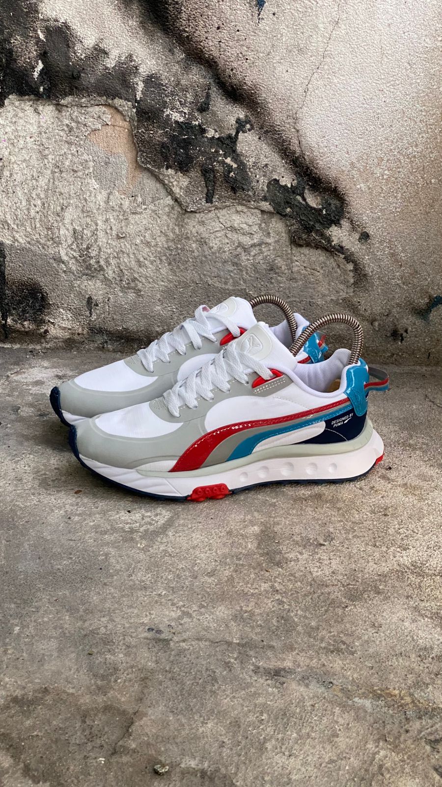 PUMA NEYMAR BLANCO AZUL ROJO