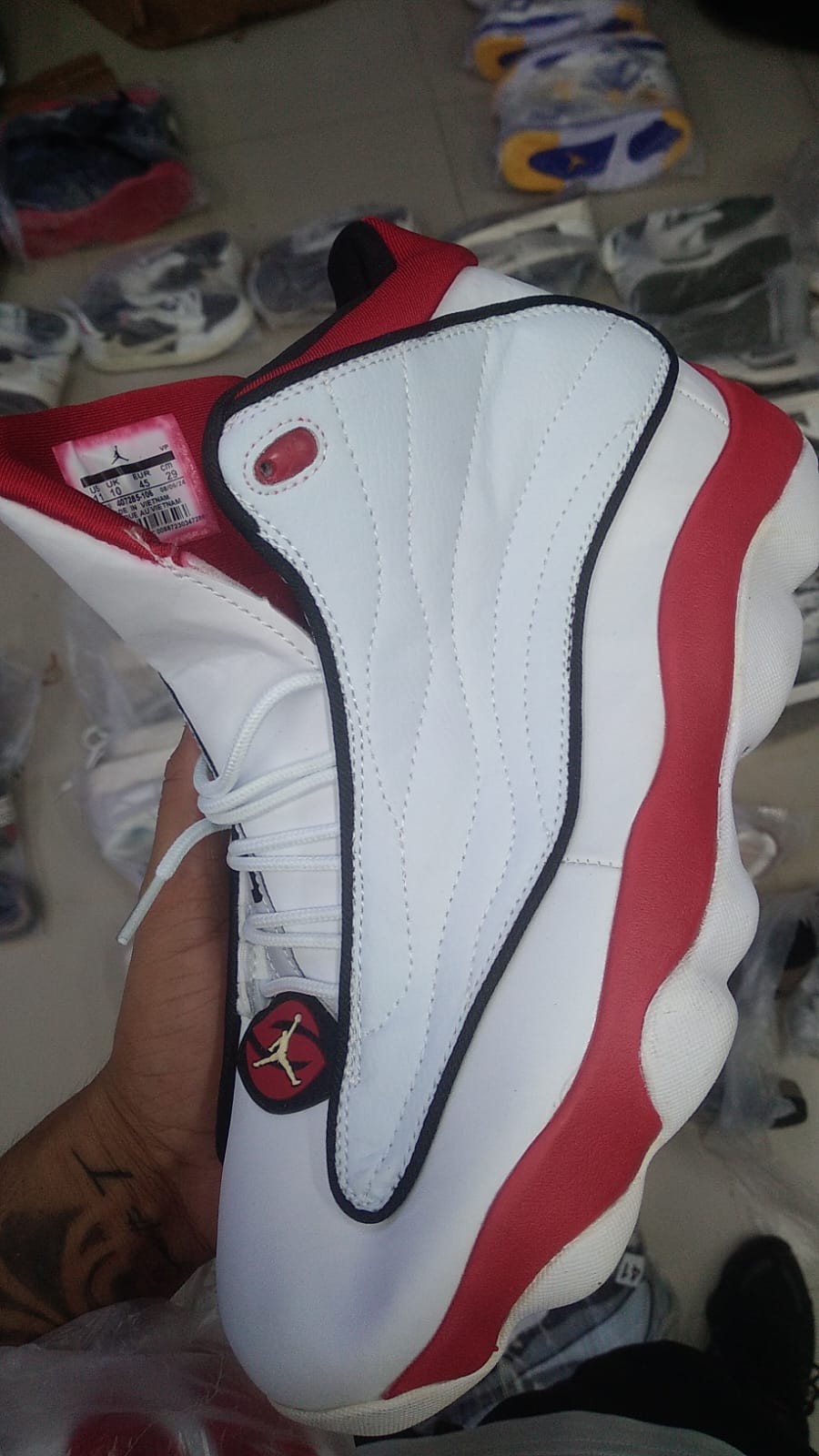 RETRO 14 BLANCA ROJA PROMO MASTER