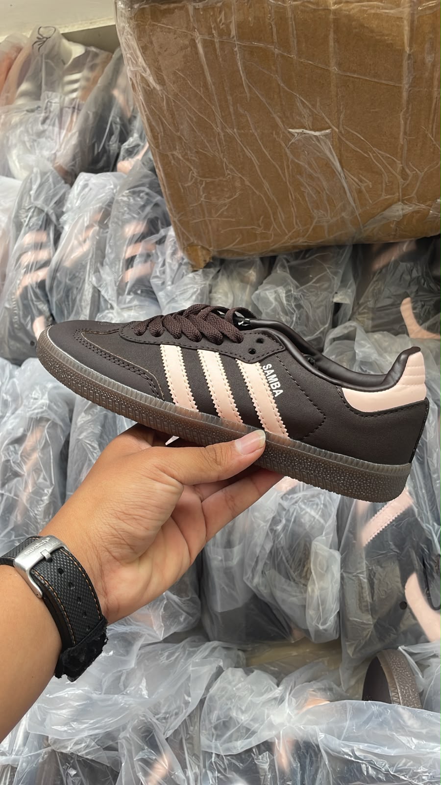ADIDAS SAMBA NEGRO ROSA