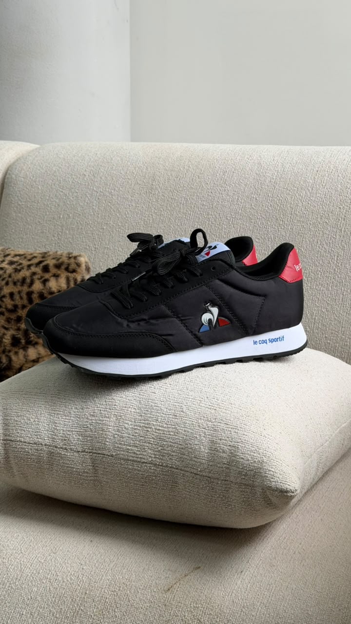 LECOP TENIS NEGRO BLANCO ROJO