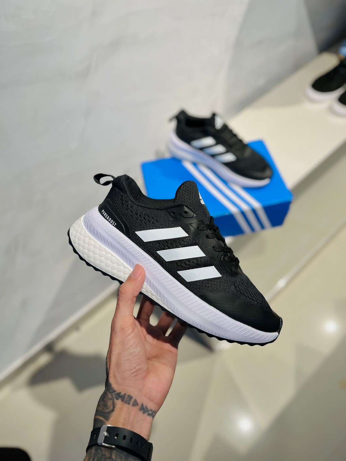 ADIDAS PURE BOOTS LINEAS BLANCAS