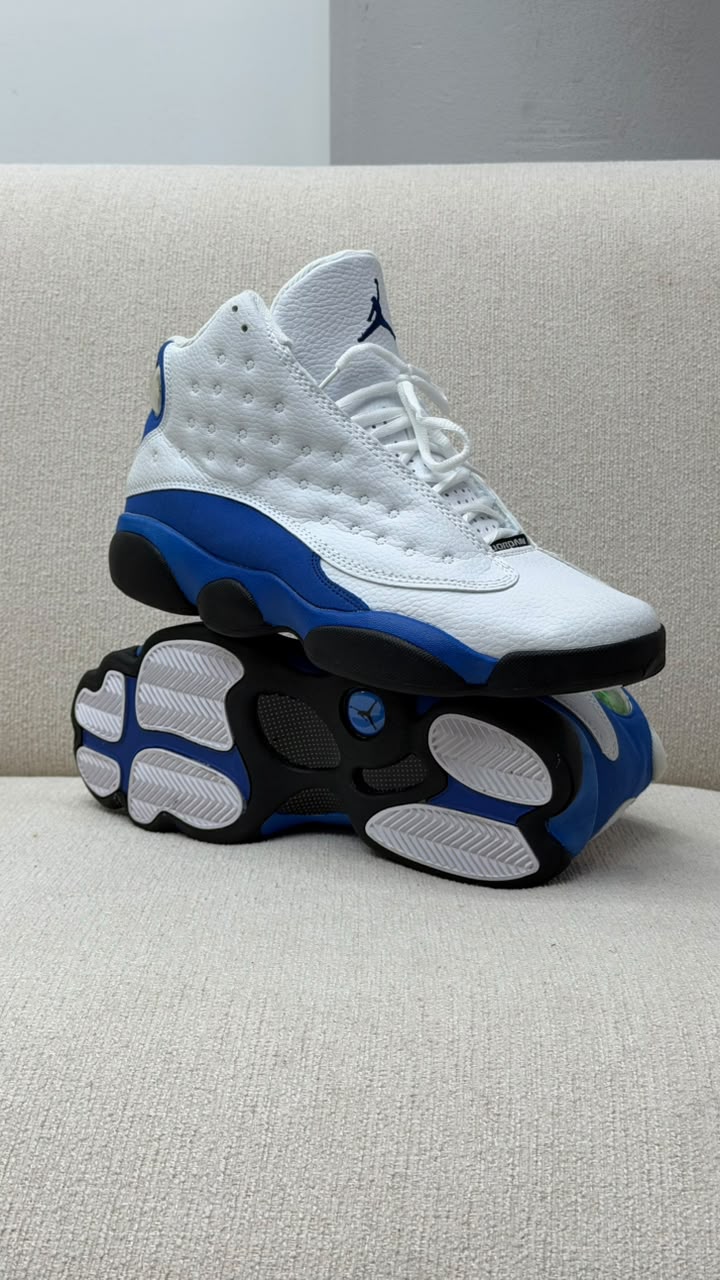 JORDAN RETRO 13 BLANCO AZUL PROMO