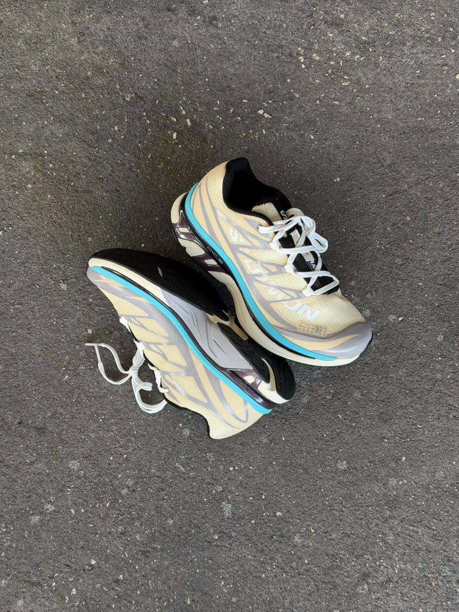 SALOMON TENNIS BEIGE AZUL