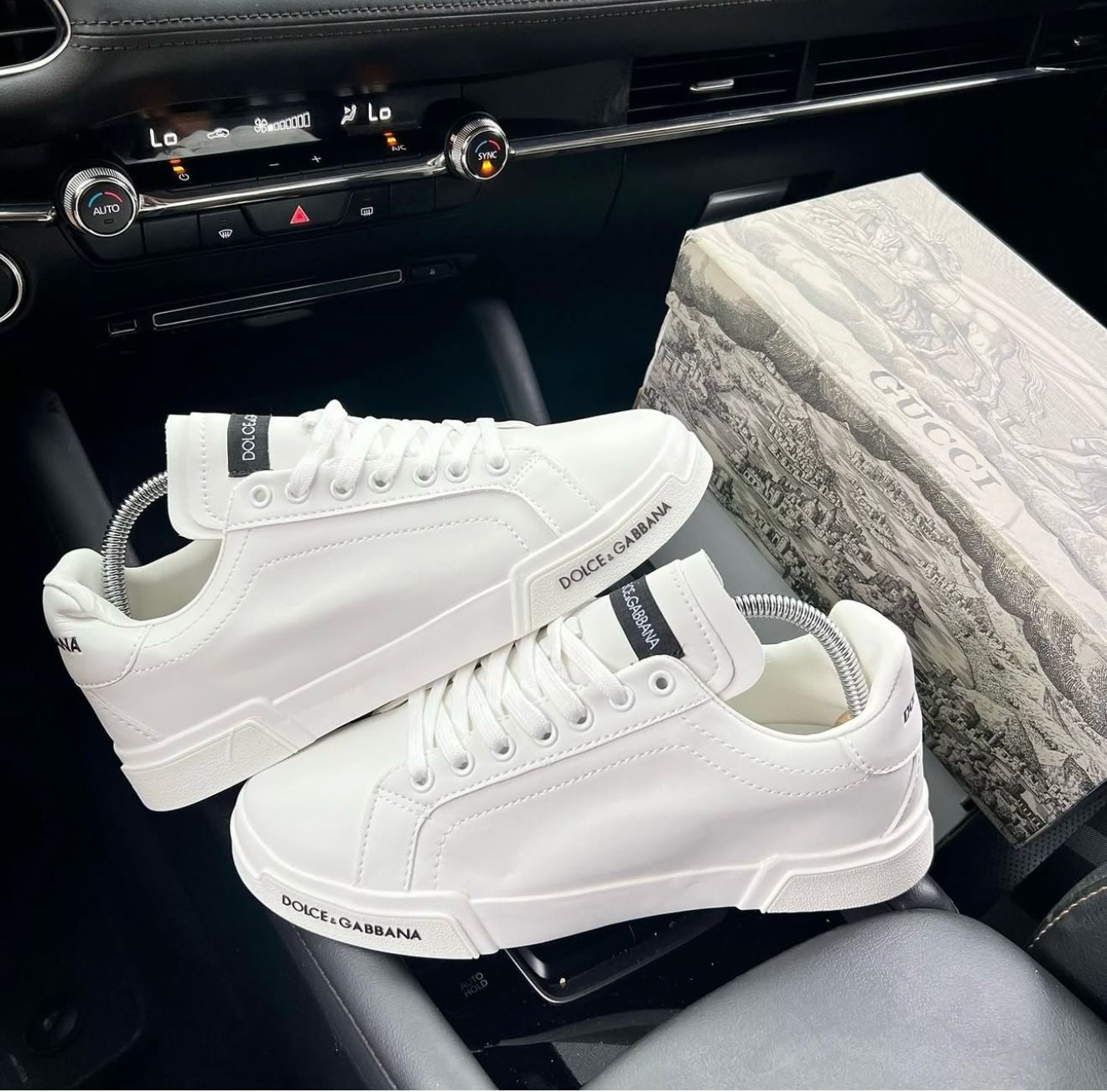 DOLCE GABANNA ZAPATILLA - BLANCO