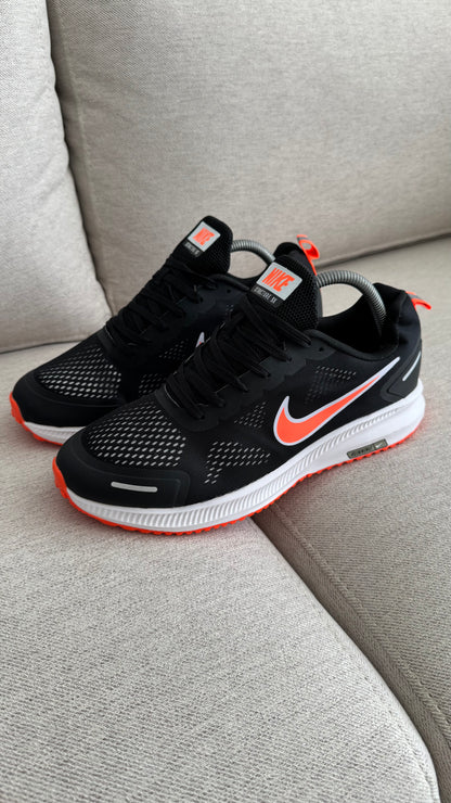 NIKE ZOON RUNNING NEGRO NARANJA